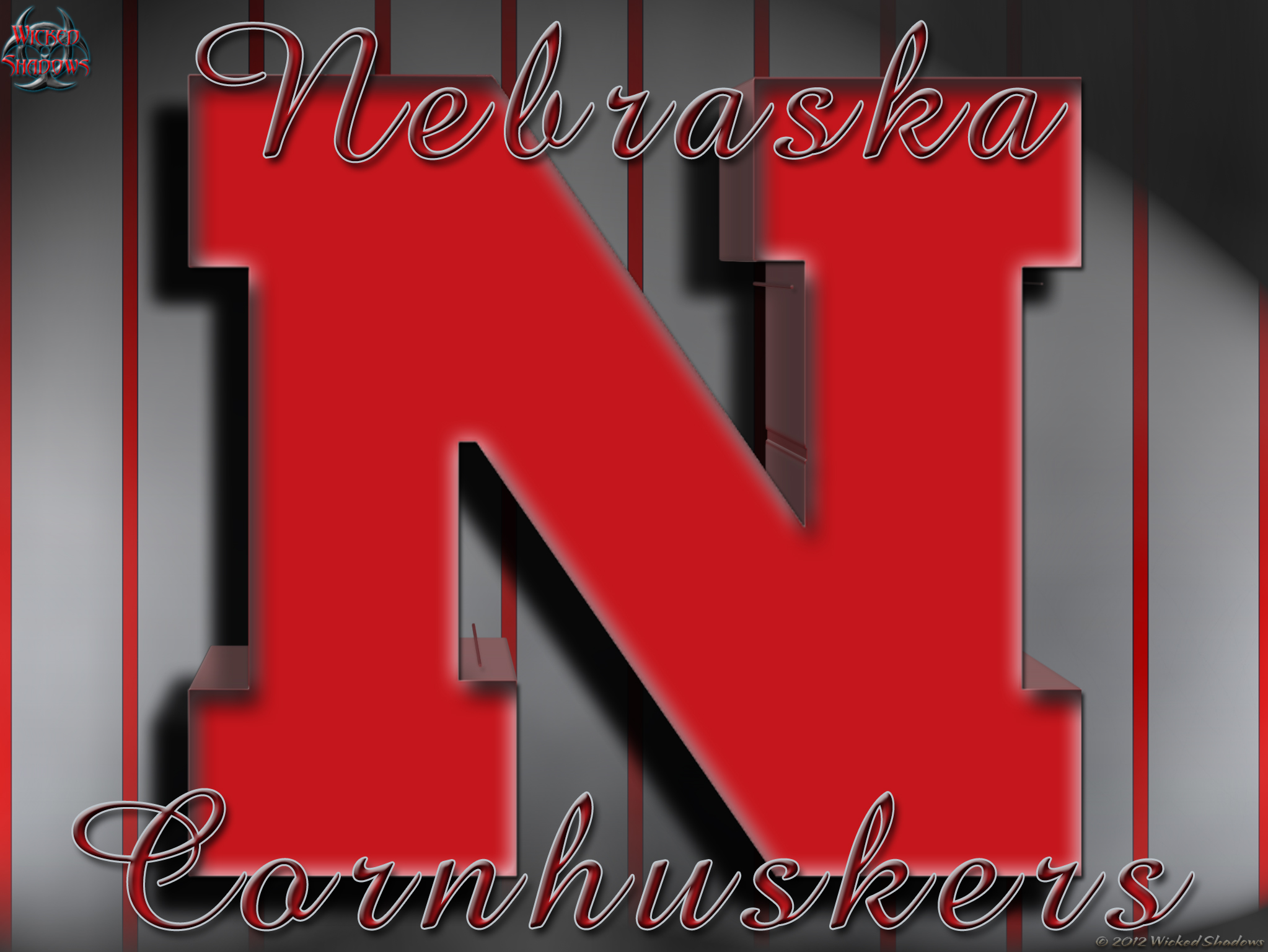 Nebraska Cornhuskers Football Logo