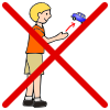 No Throwing Clipart