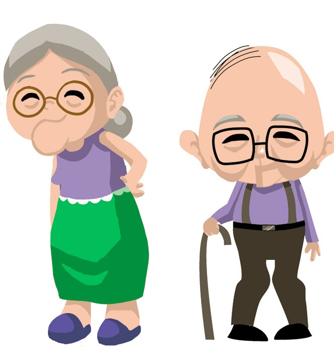 Old Couple Clipart   Cliparts Co