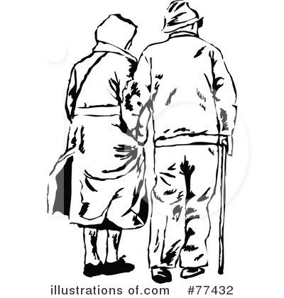 Old Couple In Love Clipart More Clip Art Illustrations Of