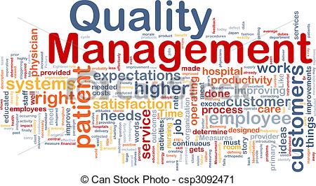 Quality Management Background Concept   Csp3092471