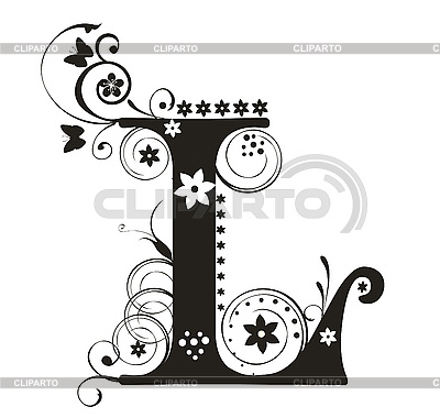Showing Gallery For Decorative Letter L