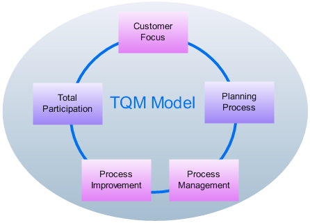 Tqm Diagram   Professional Total Quality Management Diagram Software