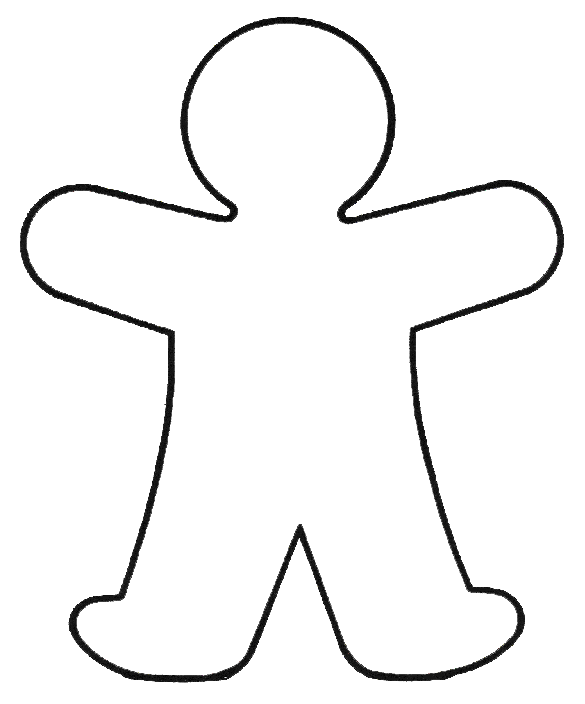 Body Outline Clipart