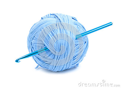 Crochet Needles Clipart Crochet Hook And Yarn On A