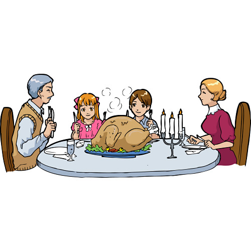 Family Dinner Table Clip Art Image Search Results
