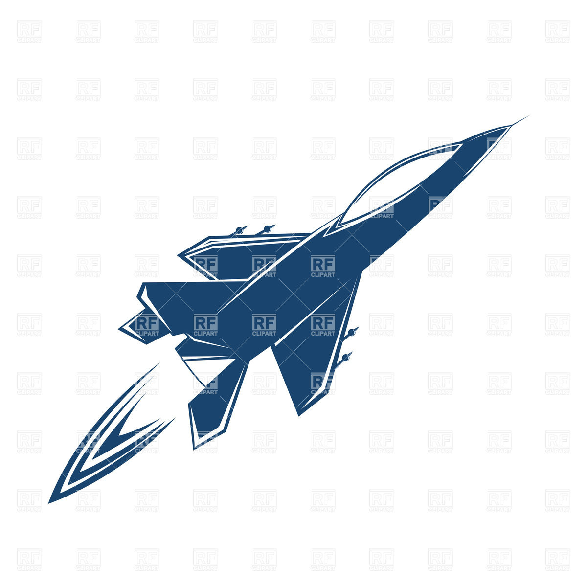Fighter Jets Clipart Stylized Air Jet Fighter Pictures To Pin On    