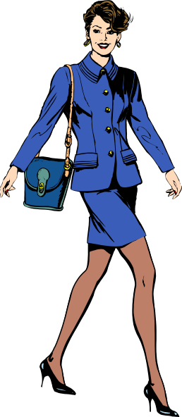 Free Sophisticated Businesswoman Clip Art