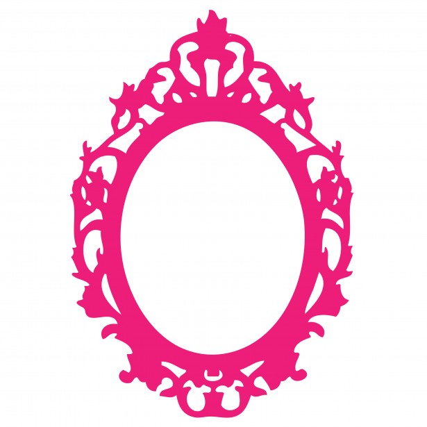 Pink Oval Frame Clipart   Clipart Panda   Free Clipart Images
