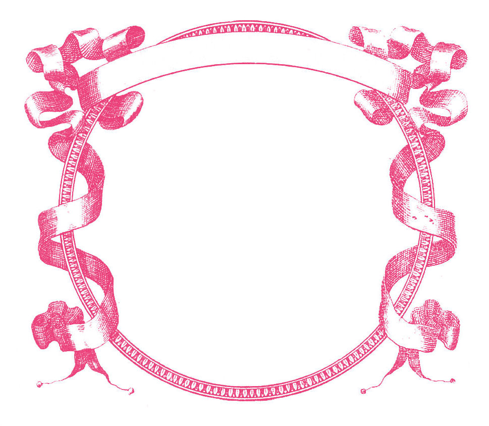 Pink Scroll Frame Clip Art   Clipart Panda   Free Clipart Images