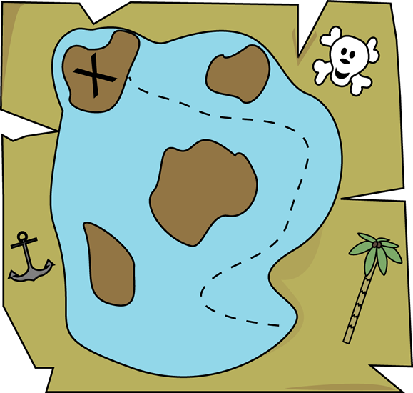 Pirate Treasure Map Clipart Y Tkg Kgte Pirate Treasure Map Treasure