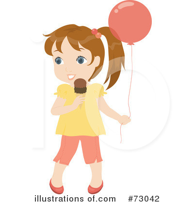 Royalty Free  Rf  Little Girl Clipart Illustration  73042 By Rosie