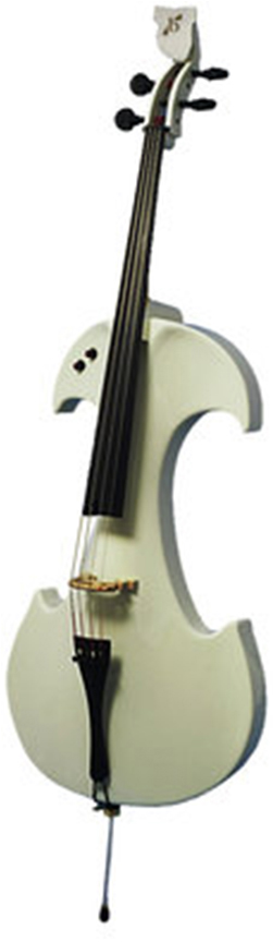White Cello For Sale W Electric Cello   White