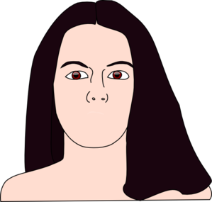 Woman Face No Lips Clip Art   People   Download Vector Clip Art Online