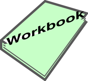 Workbook Pic Green Clip Art At Clker Com   Vector Clip Art Online    