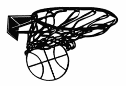 Basketball Hoop Clipart Black And White   Clipart Panda   Free Clipart