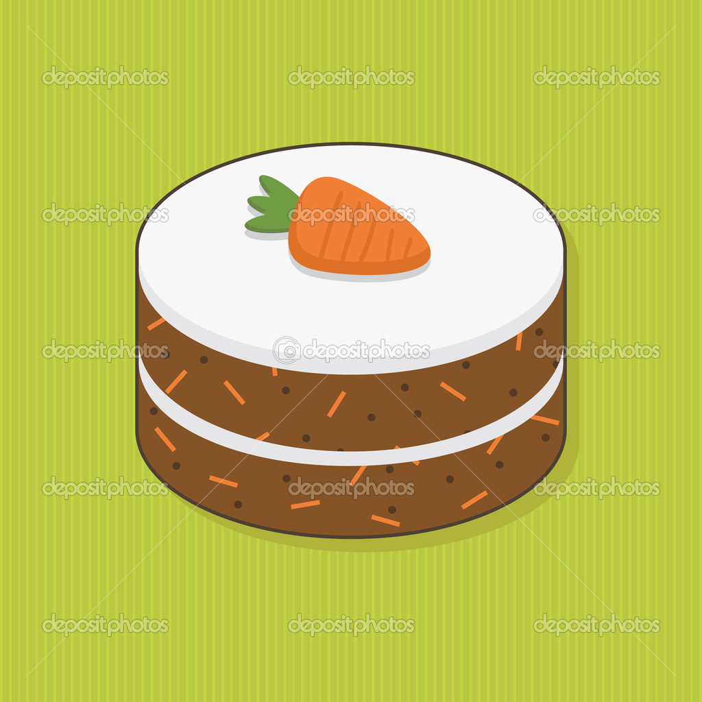 Carrot Cake Clipart