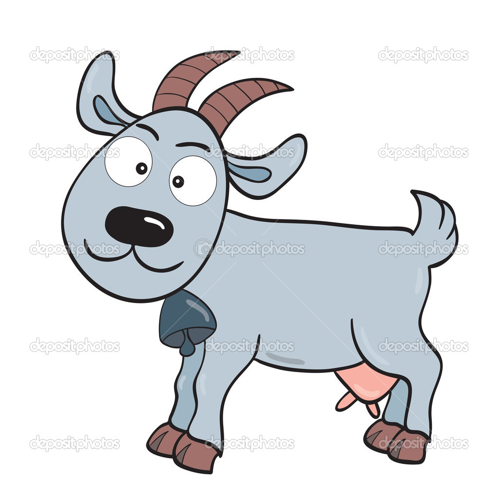 Cartoon Goat   Stock Vector   Jenpo5  12084271