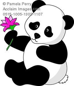 Dancing Panda Bear Clipart