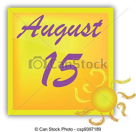 Eps Vectors Of August 15   Banner 15 Agosto Csp9397189   Search Clip