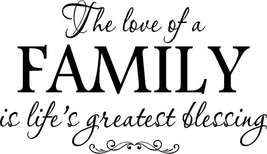 Family Quotes  Life Quote On Family Love And Blessing Family Quotes
