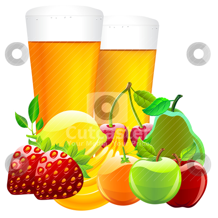 Fruit Juice Stock Vector Clipart Fruit Juice By Pkdinkar