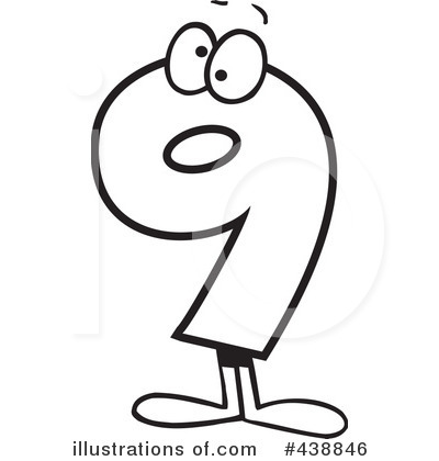 Gold Number 9 Clipart   Free Clip Art Images