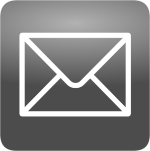 Gray Email Icon Gradient Clip Art