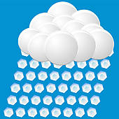 Hail Stock Illustrations  260 Hail Clip Art Images And Royalty Free