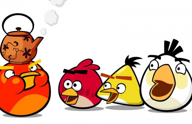Yellow Angry Bird Icon Clipart