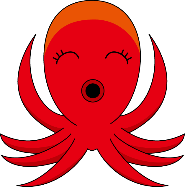 Clip Art Of Octopus And Squid    Clipart Best   Clipart Best