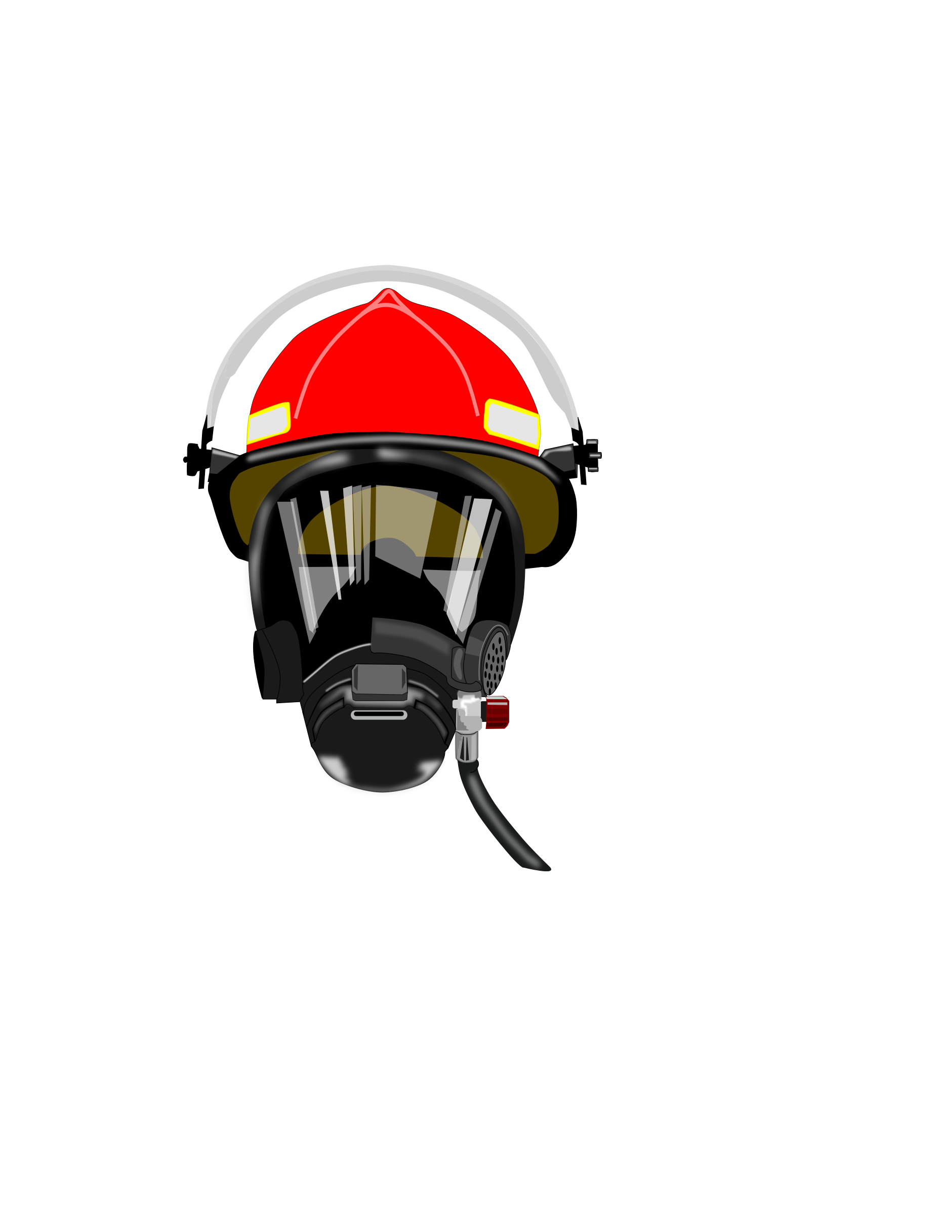Fire Helmet Mask By Dashell