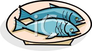 Fish On Plate Clipart   Clipart Panda   Free Clipart Images