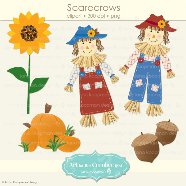 Free Fall Hayride Clipart Scarecrows Clipart Pumpkins