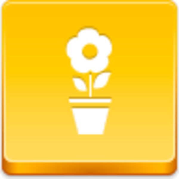 Pot Flower Icon Image   Vector Clip Art Online Royalty Free   Public