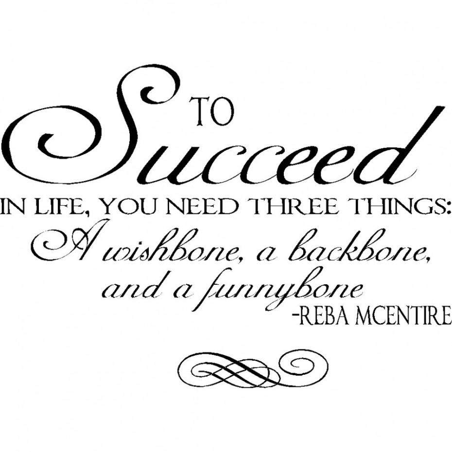 Quirky Quotes About Life And Habbits  Success In Life Is Need Three    
