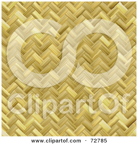 Royalty Free  Rf  Clipart Illustration Of A Woven Basket Weave Texture