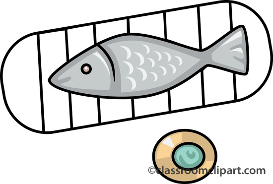 Seafood Plate Clipart Fish On Plate Clipart