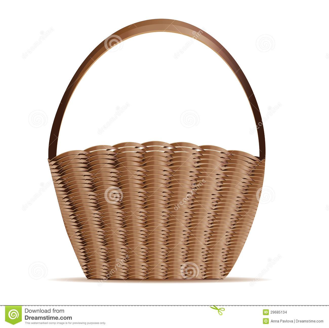 Woven Basket Stock Images   Image  29685134