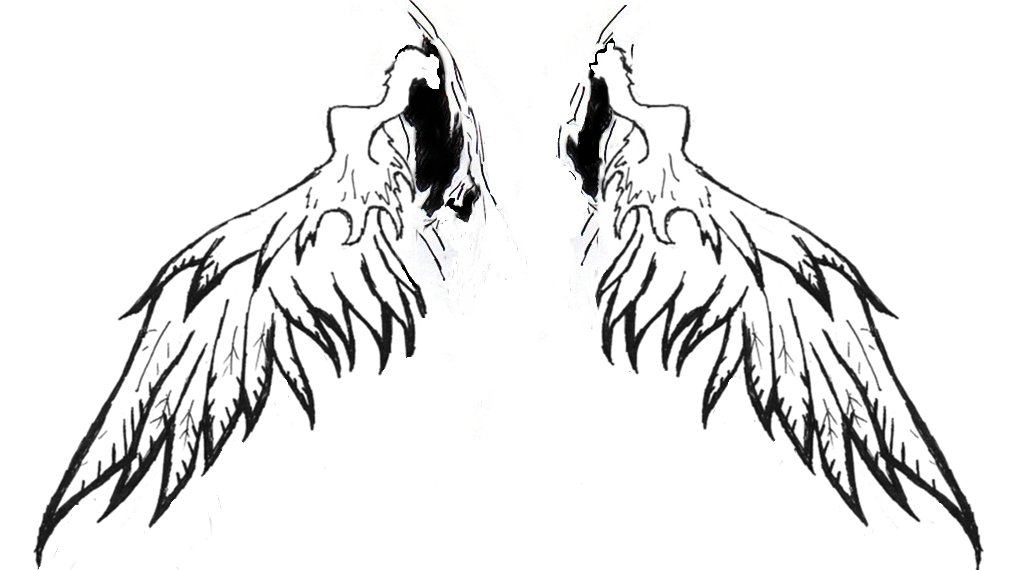10 Simple Angel Wings Tattoo Designs Free Cliparts That You Can