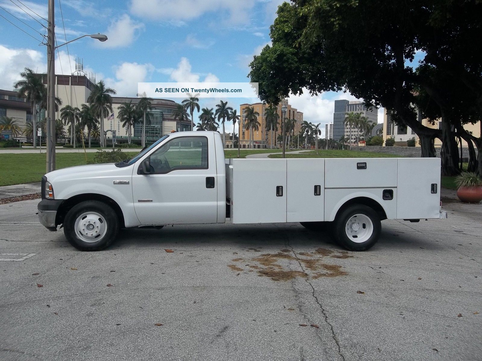2006 Ford F350 Dually Utility Service Truck Diesel Florida Utility