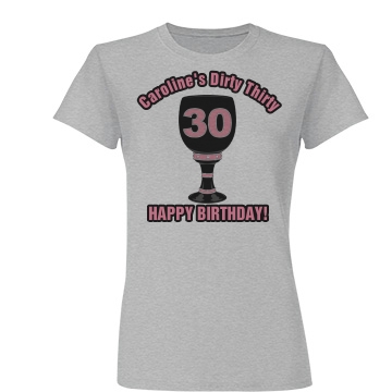 30th Birthday Pimp Cup Custom 30th Birthday Shirts