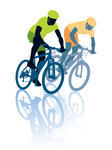 Bicycle Race Vector   Clipart Me