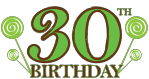     Dirty Thirty 30th Birthday Candles Happy 30th Birthday 2 30 Clipart