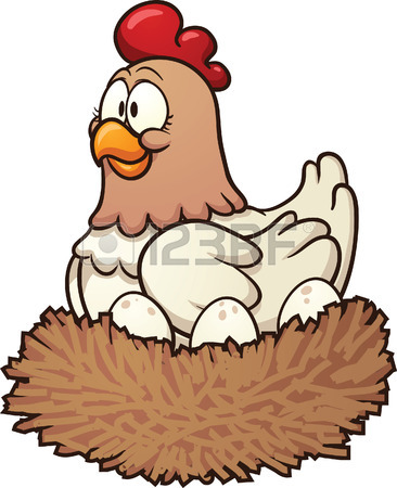 Hen With Eggs Clipart   Clipart Panda   Free Clipart Images