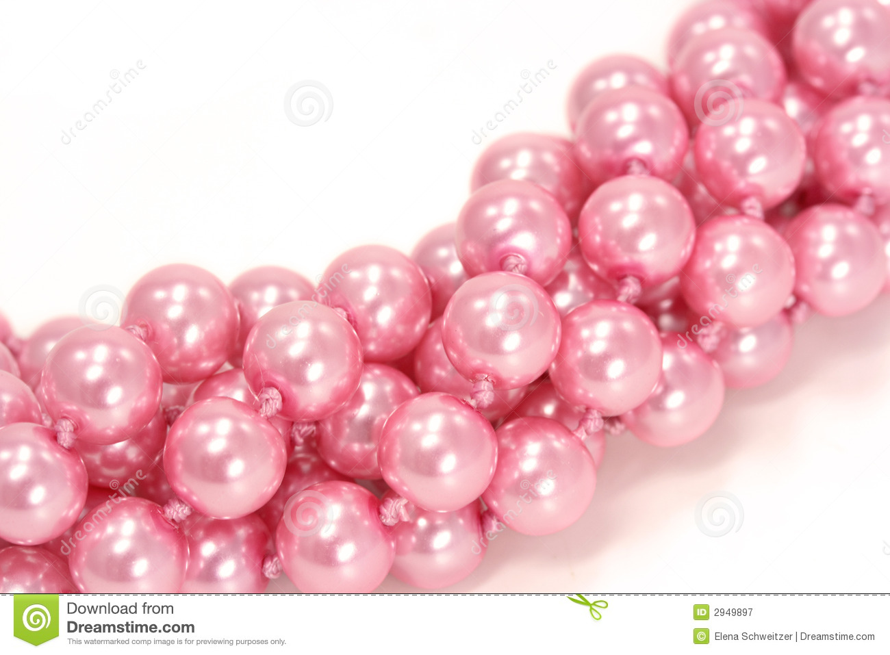 Pink Pearls Royalty Free Stock Photography   Image  2949897