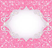 Pink Pearls Stock Illustrations   Gograph