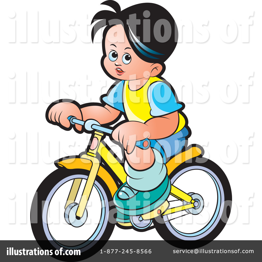 Riding A Bike Clipart Boy Riding Bike Clipart  1