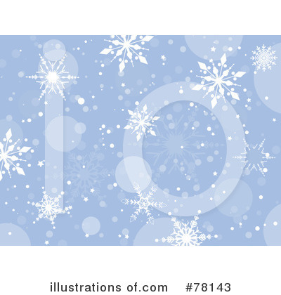 Royalty Free  Rf  Snowflake Background Clipart Illustration  78143 By