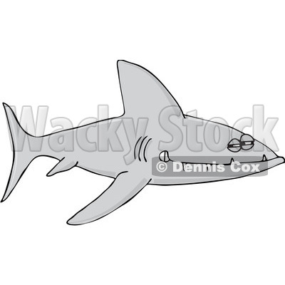 Sharp Tooth Clipart Clipart Sinister Shark With